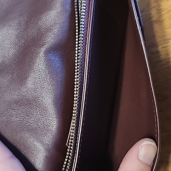 COACH DUSTY ROSE TEA ROSE CLUTCH WRISTLET NWOT - Picture 10 of 16